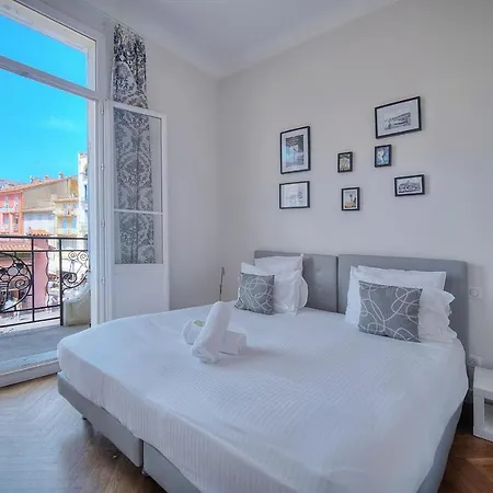 Immogroom - Palais Des Festivals Within Walking Distance - Balcony - Wifi - Apartamento Cannes